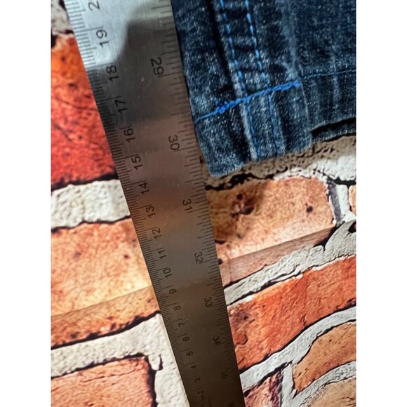 Vintage Taaps Y2K Hip Hop Baggy Skater Denim Jeans Size 36 M3 - Picture 5 of 7